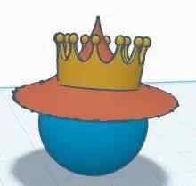 spinning top Queen