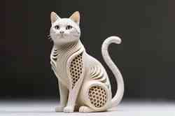 Chameleon Hexa, Statue