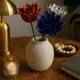 Flower with stems 10, 15 and 20 cms - Fleur avec tiges de longueur 10, 15 et 20 cms.