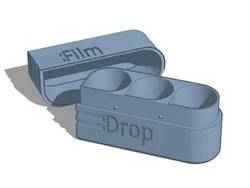 Jo-110 : A 110/16mm film development reel v2 (Jobo-fit)