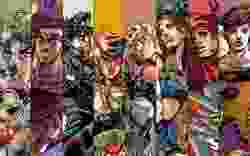 jojo's bizarre adventure lithophane colorized