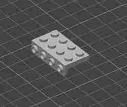 Lego  Food Cupcake with Stud (79743)