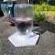 screw on bee watering tray for wide mouth mason jar