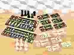 Tiny Chess Kit-Card (compact and modern 3D puzzle set)