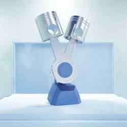 Motor Pistonu Heykeli/Trofesi