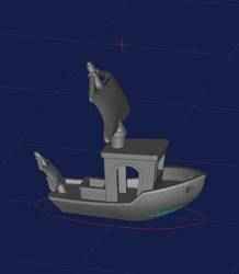 Yelken Benchy ikinci bölüm yazıcı testi