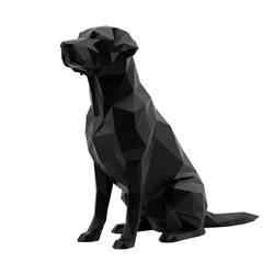 Labrador (Sentado) decorativo Low Poly