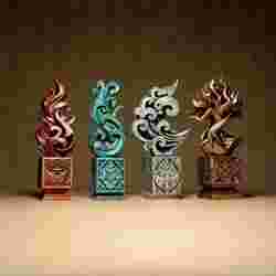 Elementals Statuettes