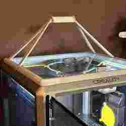 K1 Max Sürgülü Cam Kapaklı Üstten Monte Makara Tutucu