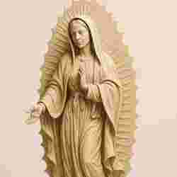 Nossa senhora de Guadalupe estendendo a mão
