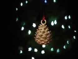 Çam Kozalağı Yılbaşı Süsü