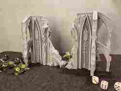 Wargame terrain The Door ruin Grimdark Gothic