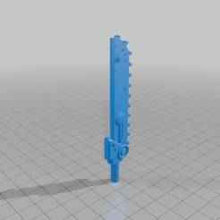 5mm chainsword for transformers