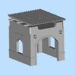 74 Outdoor Viewing Pavilion Garden Sunshine Pavilion Outdoor Landscape Pavilion Miniature Scene Model