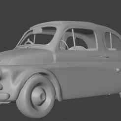 abarth 595 esseesse 1968 3d model