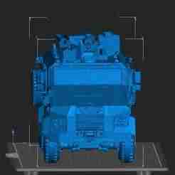 Askeri Kirpi Aracı – 3D Yazıcı Modeli / Military Kirpi Armored Vehicle – 3D Printable Model
