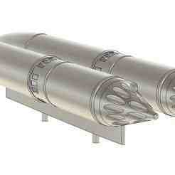 BAC Lightning F.53 Twin MATRA JL100 Rocket Launchers