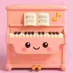 Barbie Kawai piano