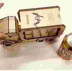 Beer storage truck, laser cut files, beer crate, gift, 3mm wood or chipboard cut, svg, pdf, dxf, cdr drawings, files for beer storage, laser cut files, beer crate, gift, 3mm wood or chipboard cut, svg, pdf, dxf, cdr drawings