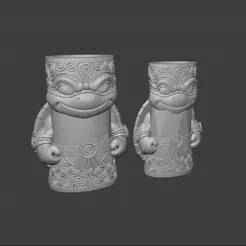 BIC Tortuga Ninja Tribal Turtle Case