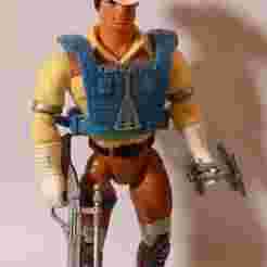 Bravestarr marshall accessory "s vintage figure mattel