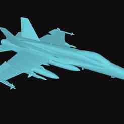 CF-188 Hornet STL  3D Printable Canadian Fighter Jet Inspired by War Thunder