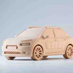 Citroen C4 Cactus 3D Model Car