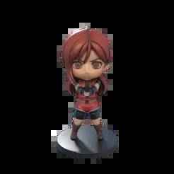 claire - residual evil chibi figure