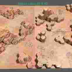 Clan Invasion Box Set BattleHex Terrain Tops