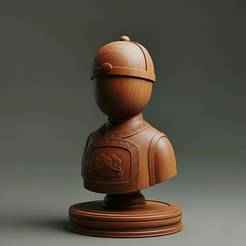 Classic Medieval Pawn Chess Piece