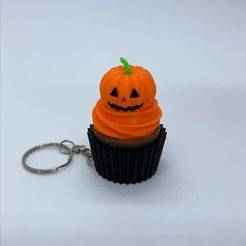 CLICKER CUPCAKE PUMPKIN [STL / 3MF MULTICOLOR].