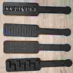 Collection of BDSM Paddles