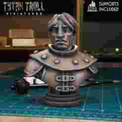 Curse of Strahd - Armen Tahlaad Bust [Pre-Supported]