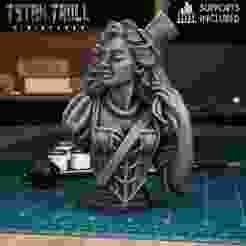 Curse of Strahd - Charlotte Kravtskova Bust  [Pre-Supported]