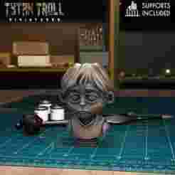 Curse of Strahd - Freek Bust [Pre-Supported]