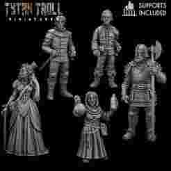 Curse of Strahd - Mini Pack 19 [Pre-Supported]