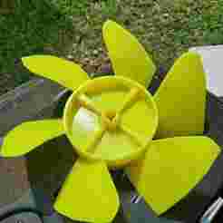 Dometic RV/Trailer AC Blower Fan Blade- D Shaft
