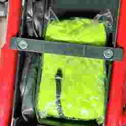 Ducati Monster rear storage under seat