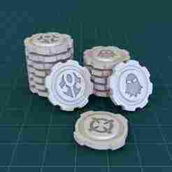 Dusk tokens set 1