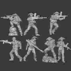 Dust 1947 - SSU - PLA Indochina Volunteers Multi Option Squad (Supported)