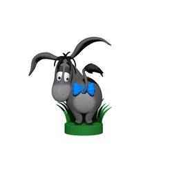 Eeyore for 3D printing STL 3 options