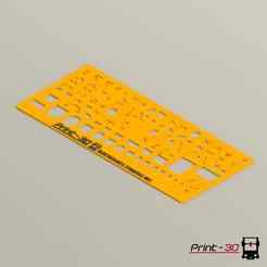 Electronics Symbols #01 -  Drawing Stencil/Template