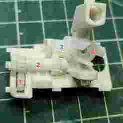 Epilator gears (3) Braun Silk Epil 9 Flex