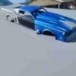 Exhaust dump for model car or slot car