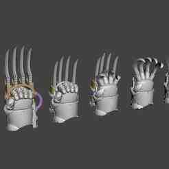 EXO1 - Lightning Claws Set - Now Pre-Supported!