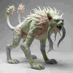 Feral Horror: 28-32mm Scale FDM/Resin Printable Monster