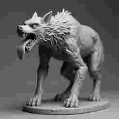 Feral Wargscale Howler (28-32mm)