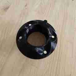 Flat wall pass through grommet system for cable management for 50mm holes