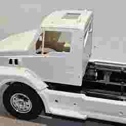 Ford Aeromax short cab. Two variants.