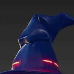 Halloween 2025 Cyberpunk Witch Hat 3D Printable Model - Spooky Glow Decor Accessory